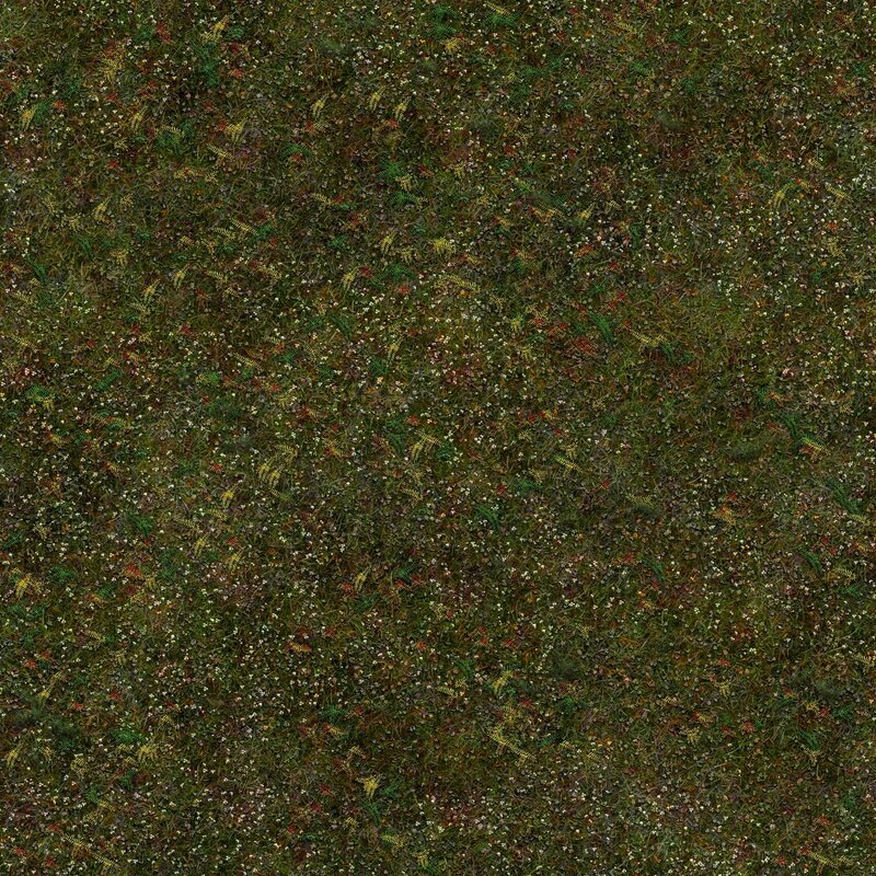 Grass and Small Flowers