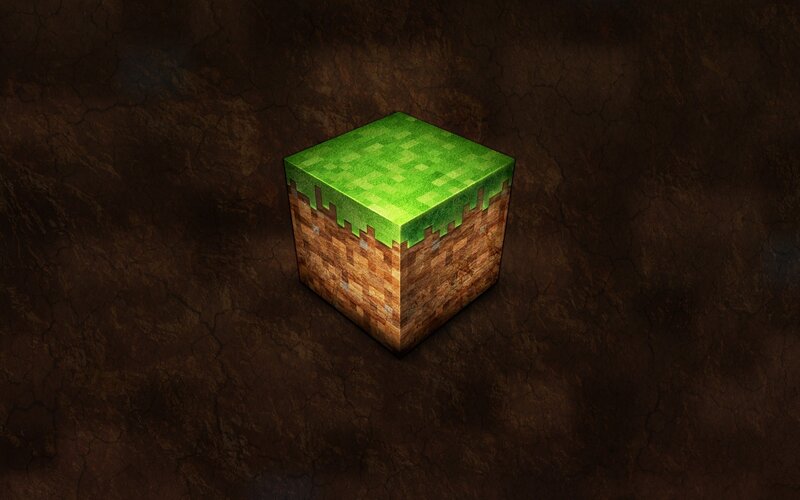 Grass Block in Dirt