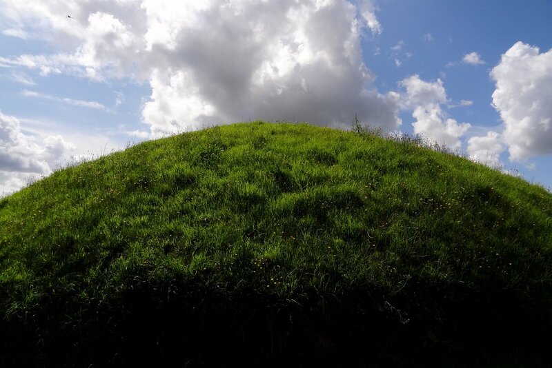 Grass-covered Mound