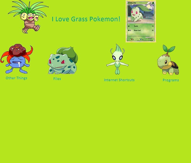 Grass Pokemon Desktop