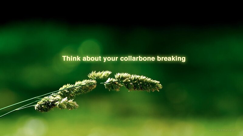 Grass with text overlay
