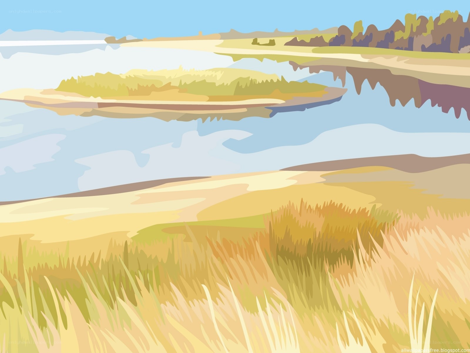 Grassland by the Water