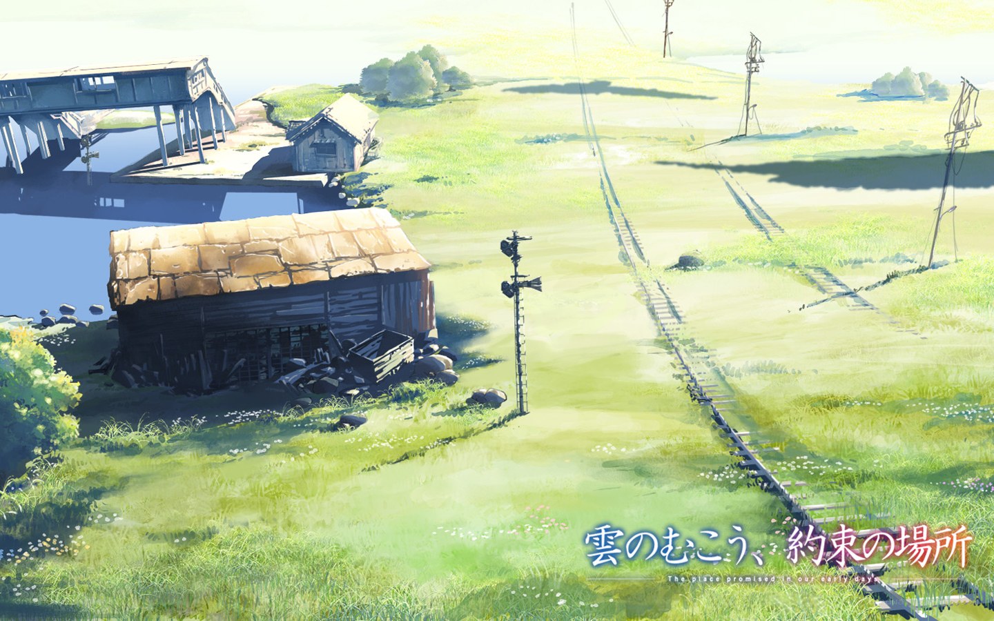 Grassland with Abandoned Shack