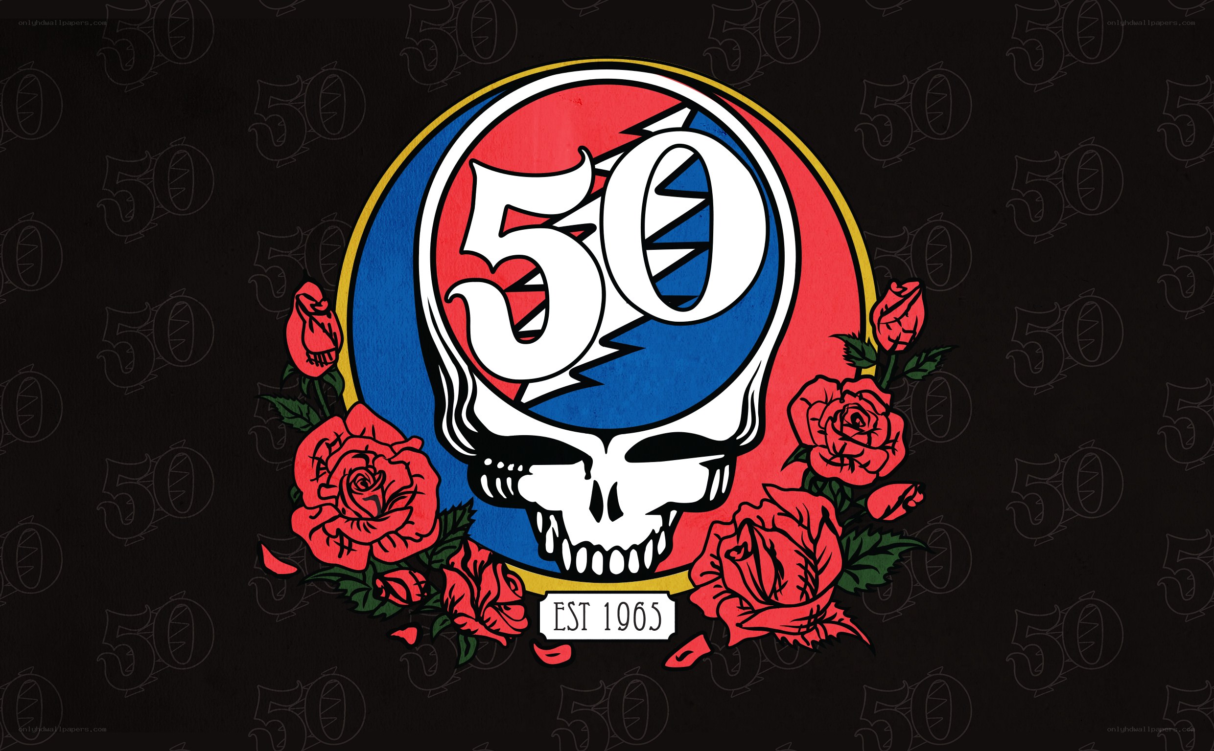 Grateful Dead 50th Anniversary Logo