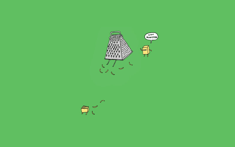 Grater Chasing Cheese