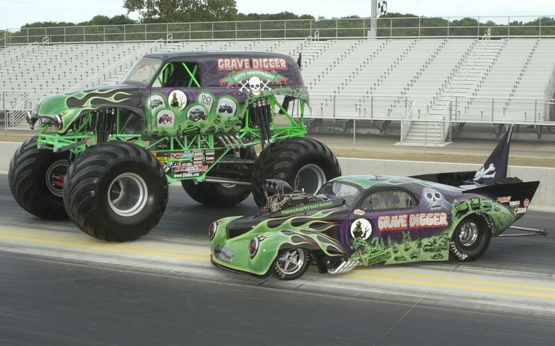 Grave Digger monster trucks