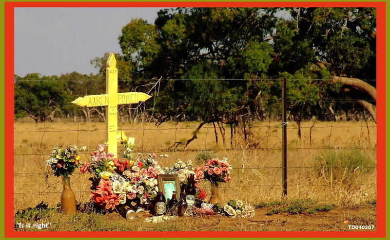 Grave Marker for Aaron Powell