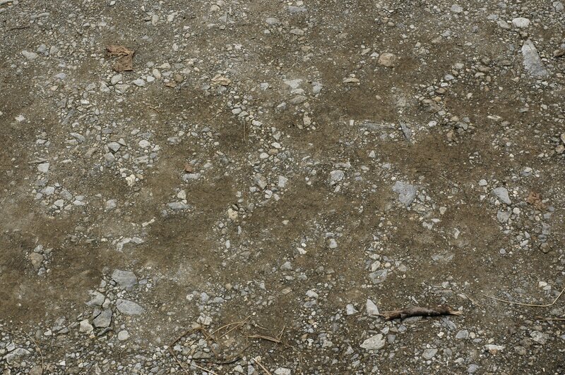 gravel and dirt ground surface