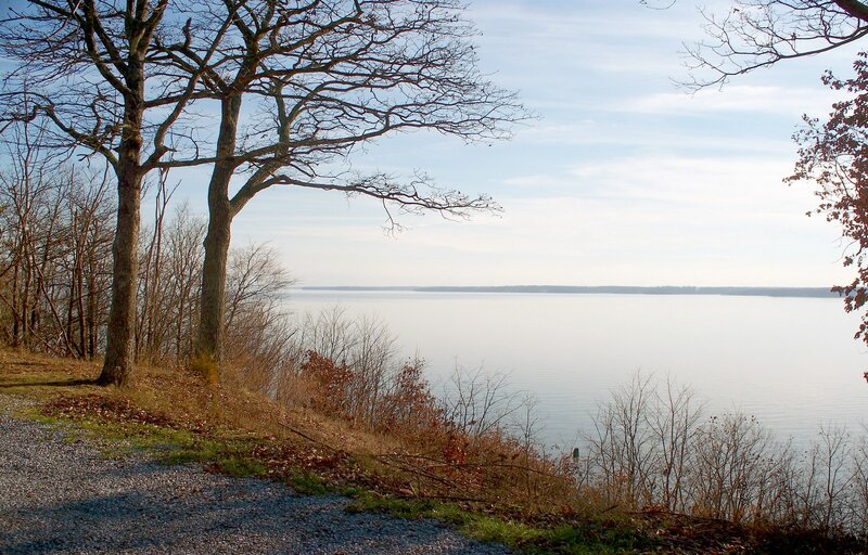 Gravel Path by Lake