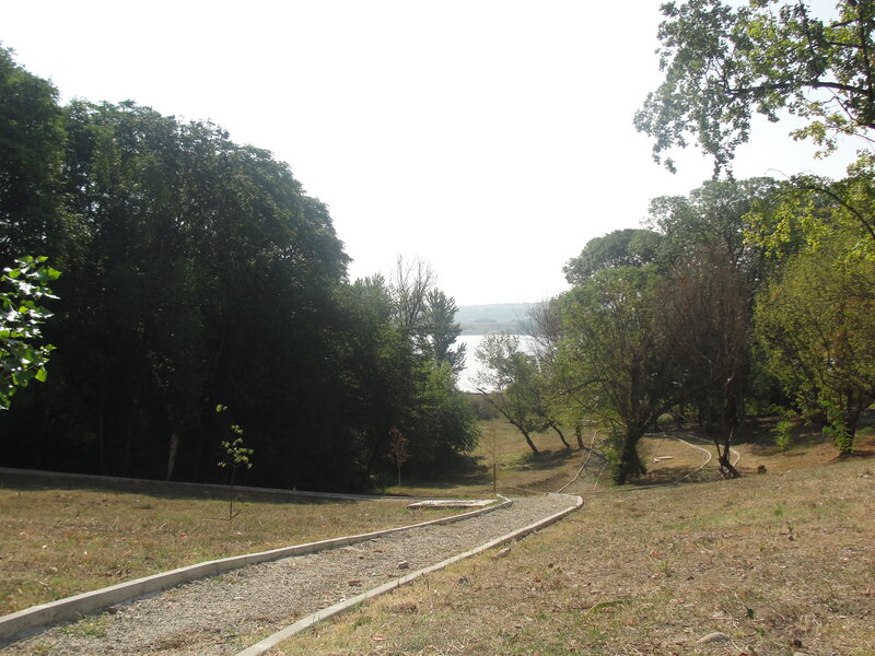 Gravel Path Near Lake