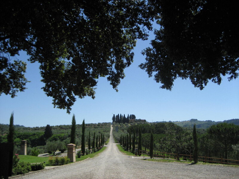 Gravel Road in Tuscany