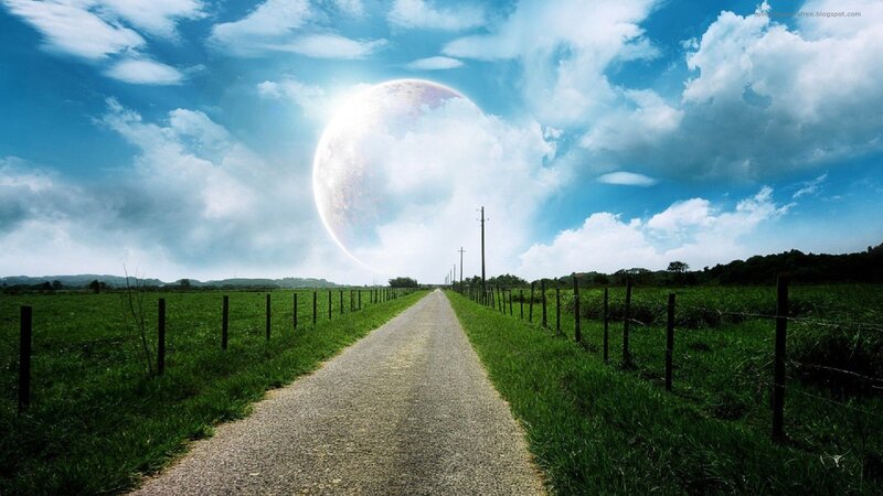 Gravel Road to Planet — Green