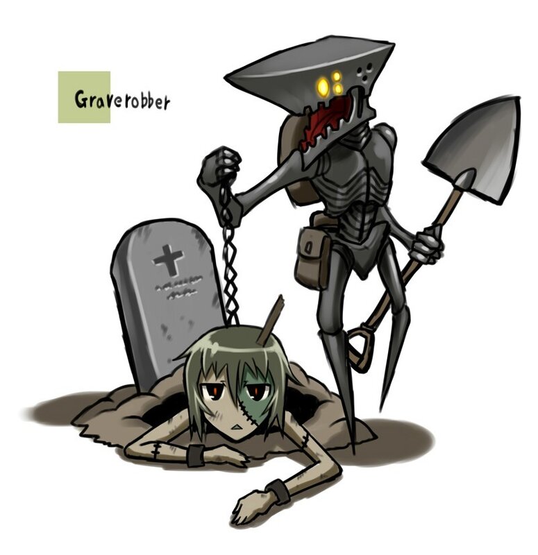 Graverobber character art