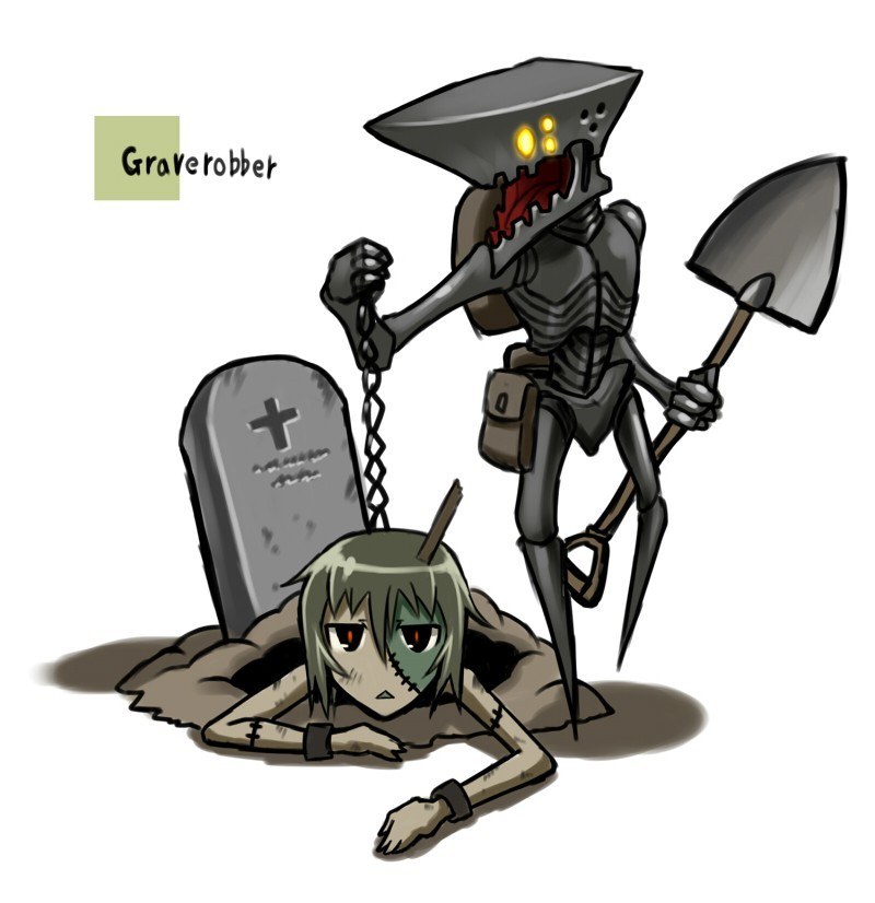 Graverobber character art
