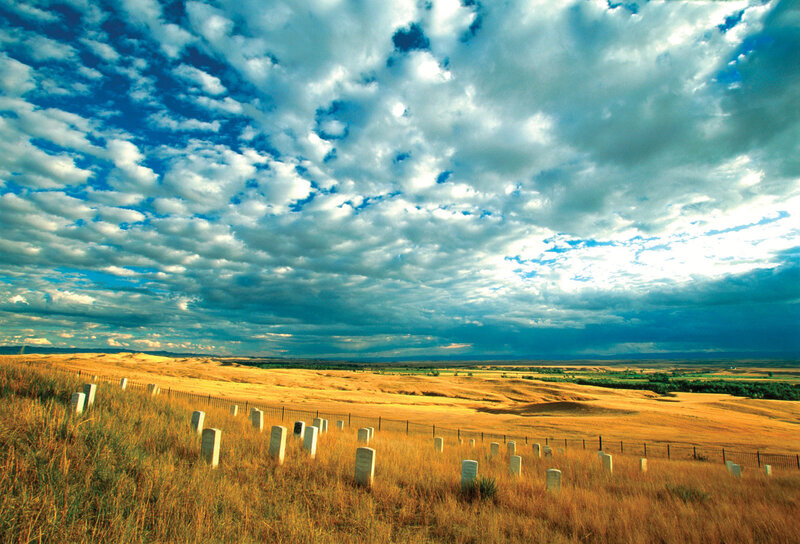 Graves in a Field