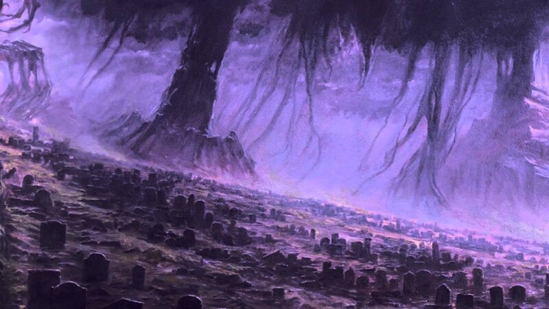 Graves in a Forest — Purple