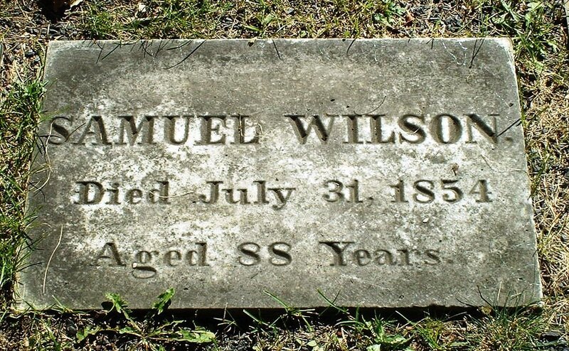 Gravestone of Samuel Wilson