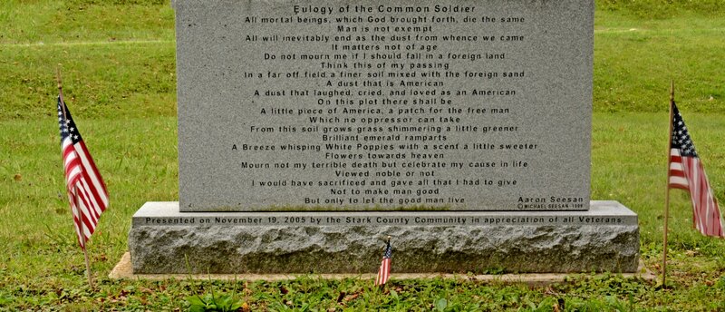 Gravestone with Poem