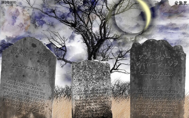 Gravestones in a Graveyard — Gray