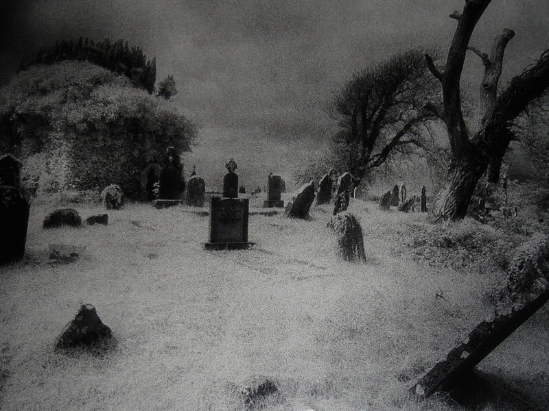 Graveyard in infrared