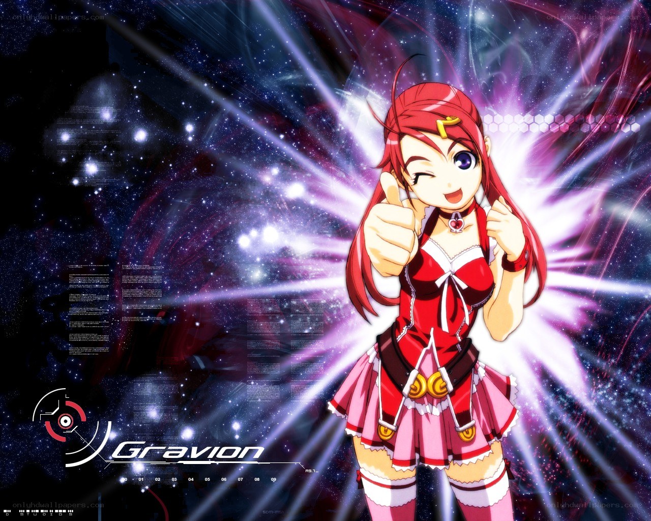Gravion anime character wallpaper