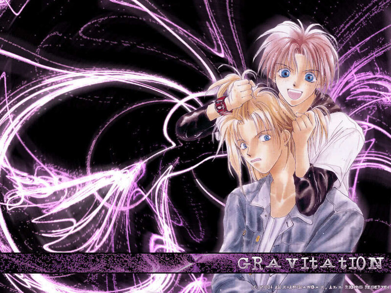 Gravitation anime art