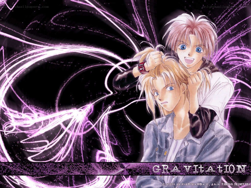 Gravitation anime art