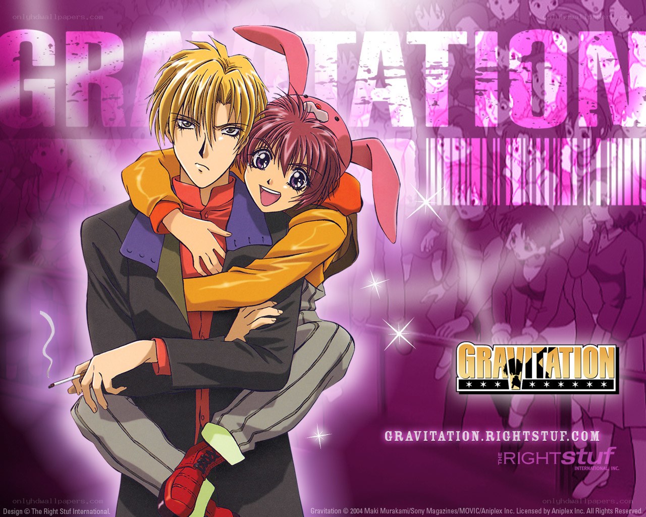 Gravitation anime characters