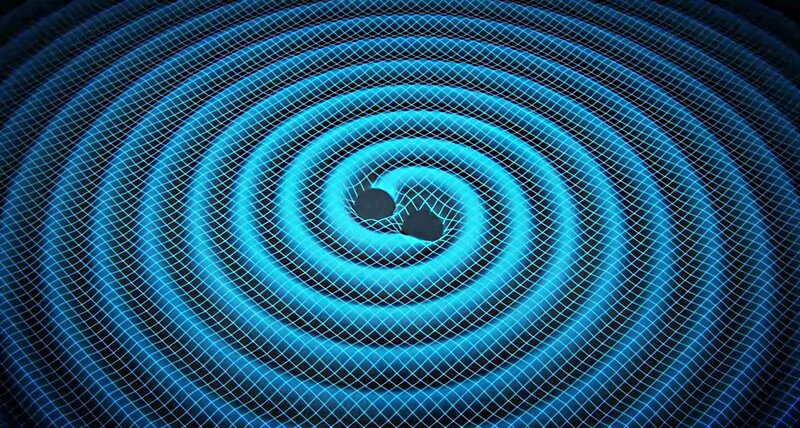 Gravitational Waves — Blue