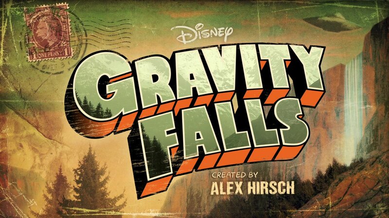 Gravity Falls Title Card