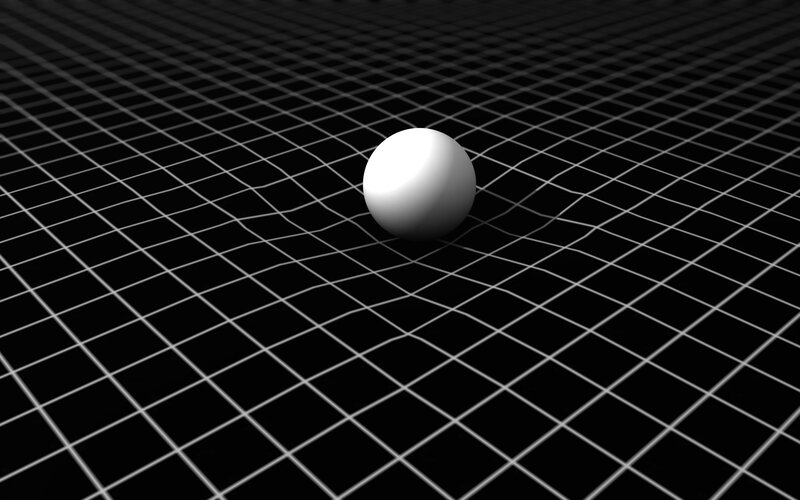 gravity well visualization