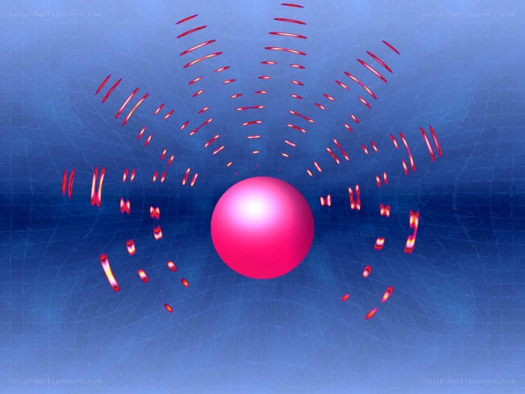 Gravity well with particles