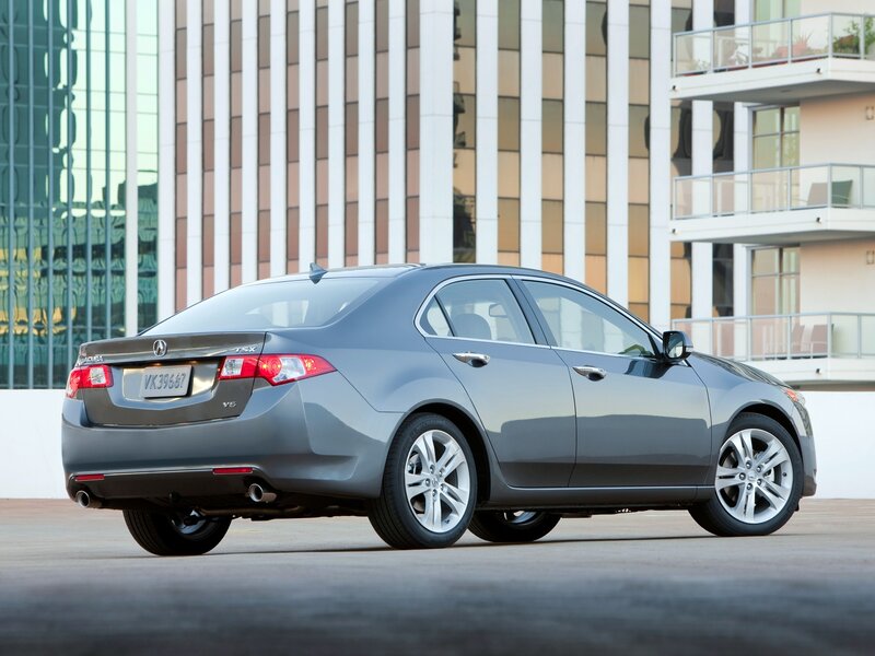 Gray Acura Tsx Sedan — Neutral