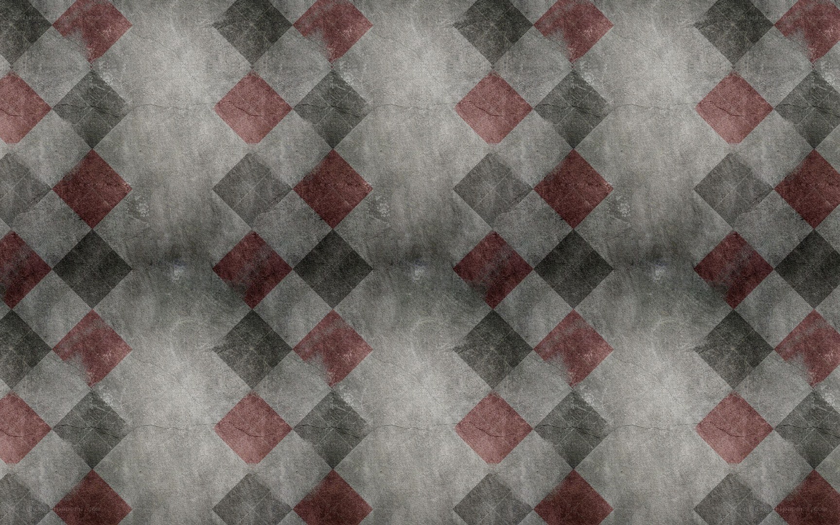 gray and red diamond pattern