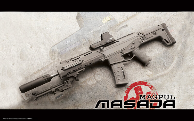 Gray Assault Rifle