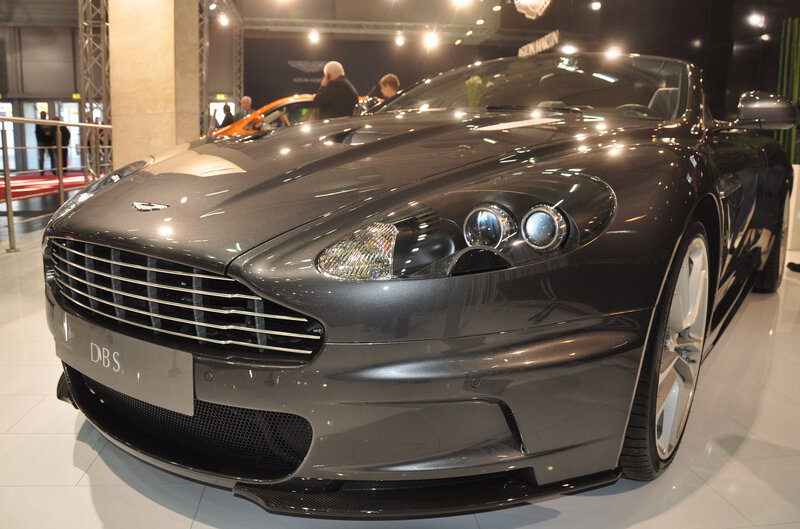 Gray Aston Martin Db S