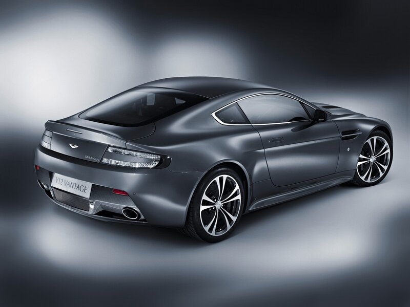 Gray Aston Martin Vantage