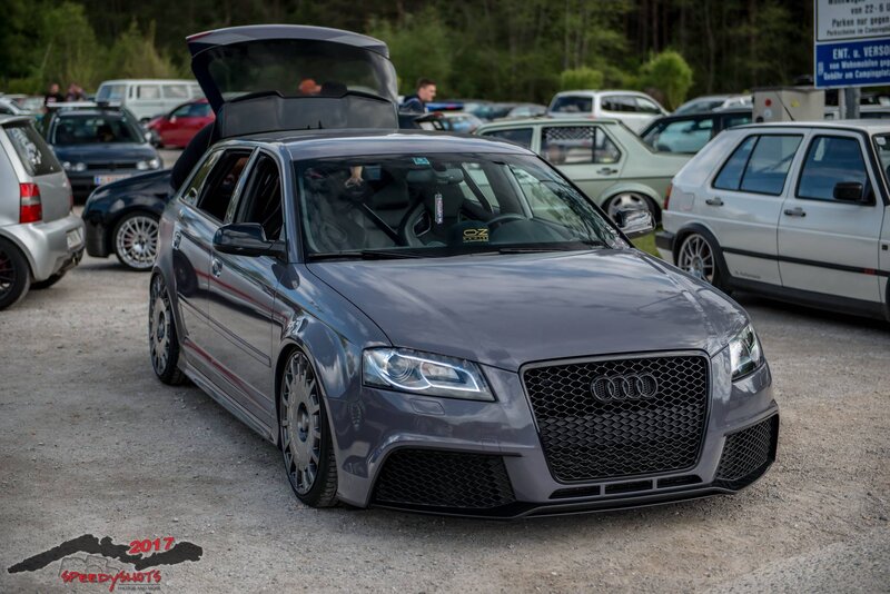 Gray Audi A3 Hatchback