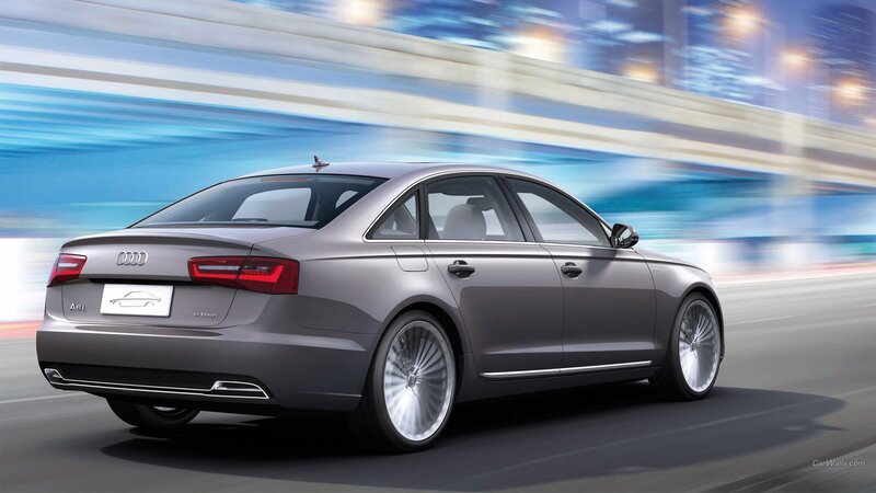Gray Audi A6l Sedan