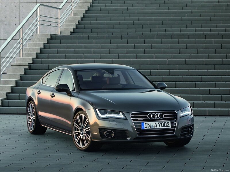 Gray Audi A7 Sedan