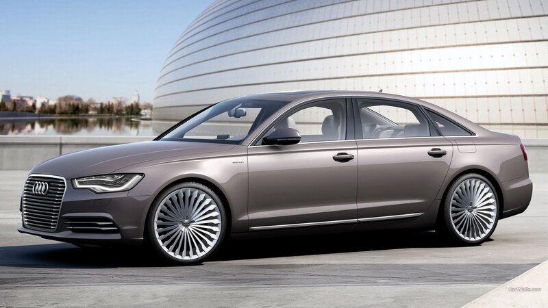 Gray Audi Sedan — Serene, Afternoon, Photograph, Car