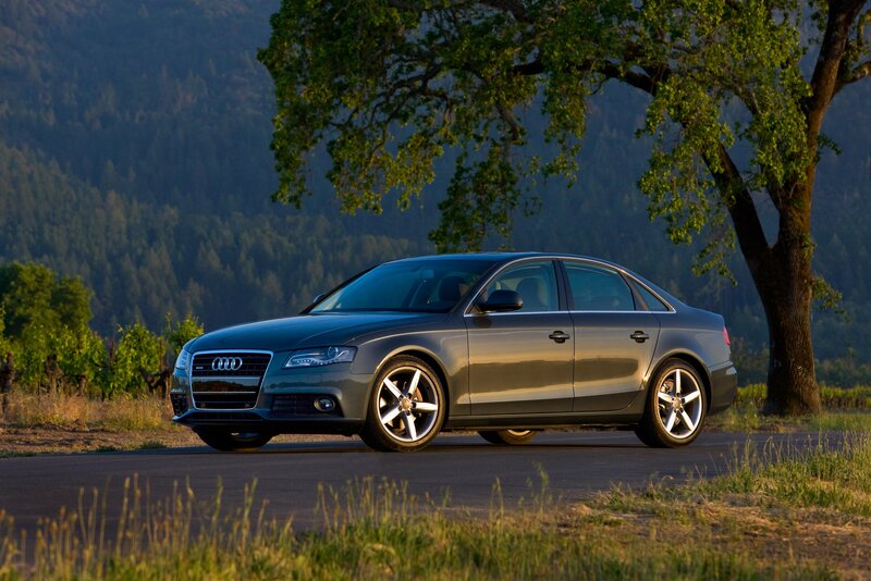 Gray Audi Sedan