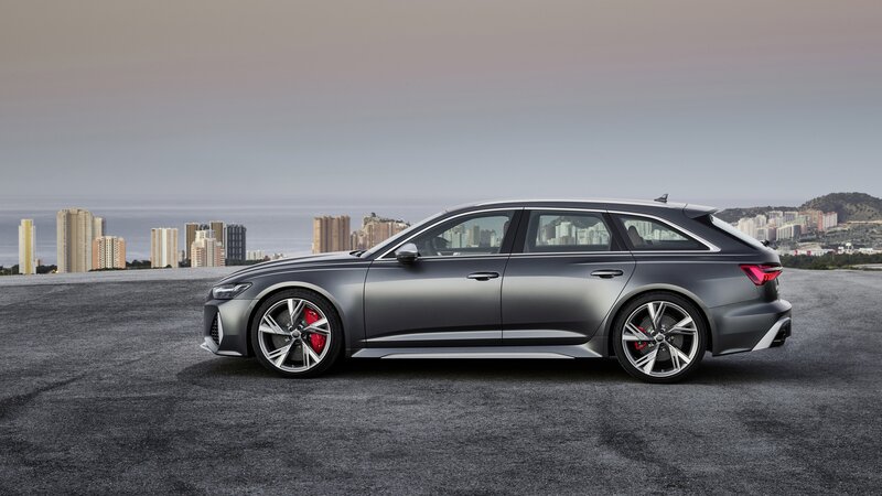 Gray Audi Station Wagon — Serene
