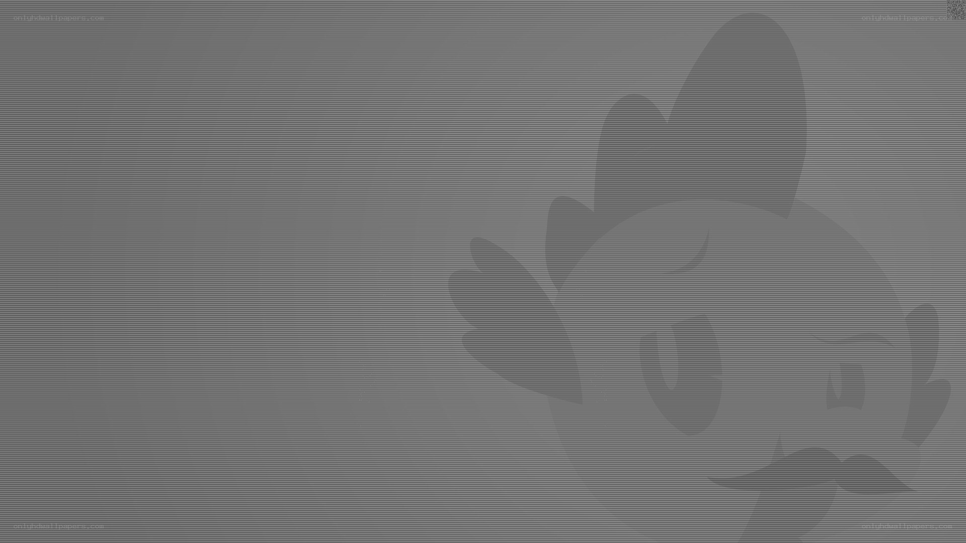 gray background with faint character