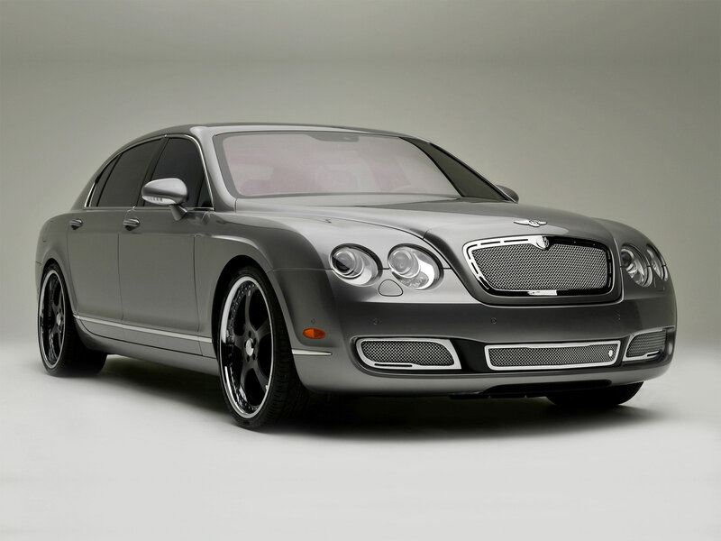 Gray Bentley Flying Spur