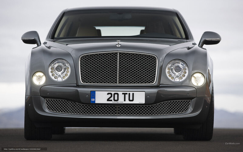 Gray Bentley Mulsanne — Dramatic