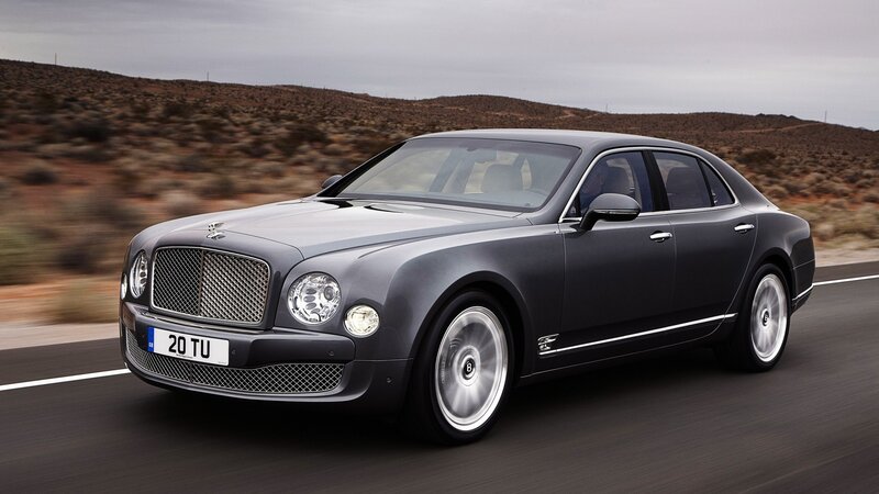 Gray Bentley Mulsanne — Dynamic, Photograph, Car