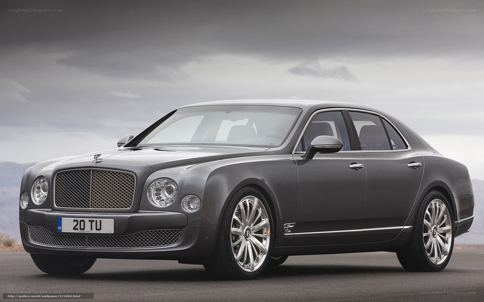Gray Bentley Mulsanne