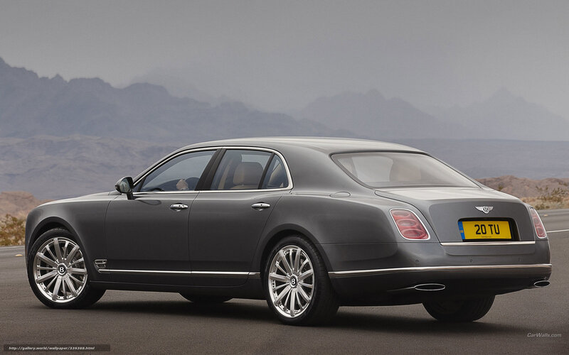 Gray Bentley Sedan