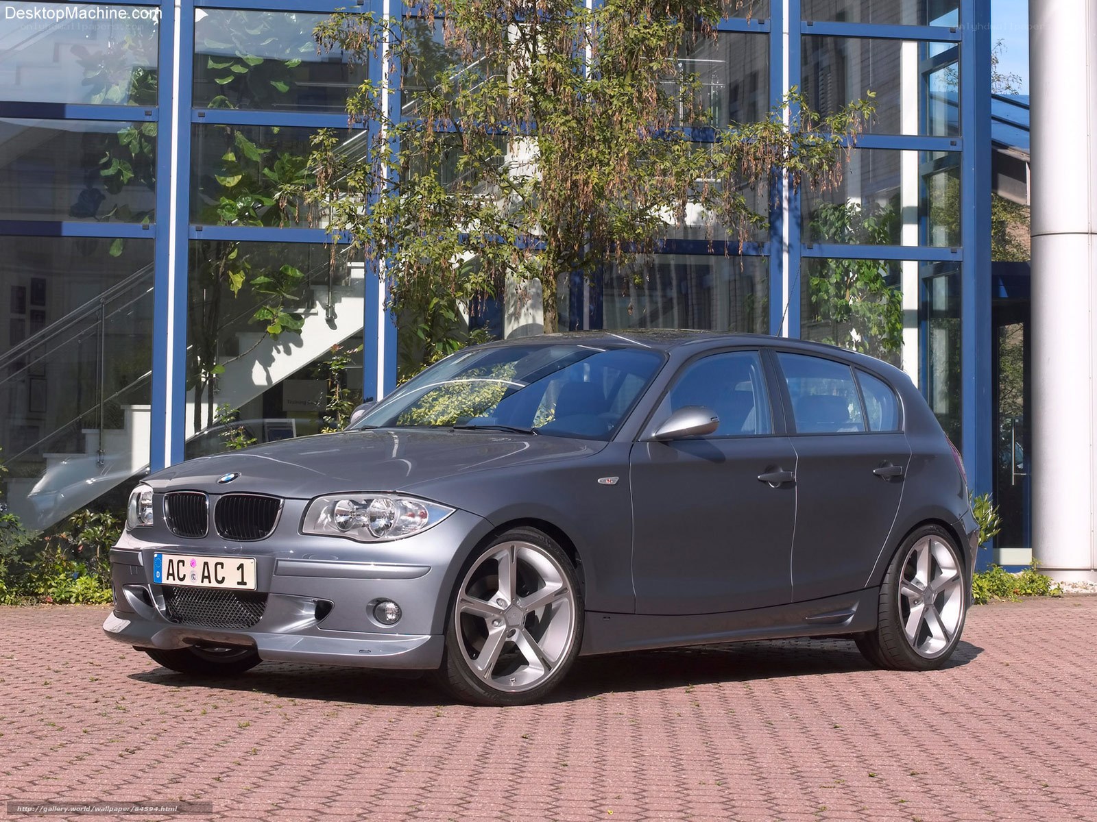 gray bmw 1-series hatchback